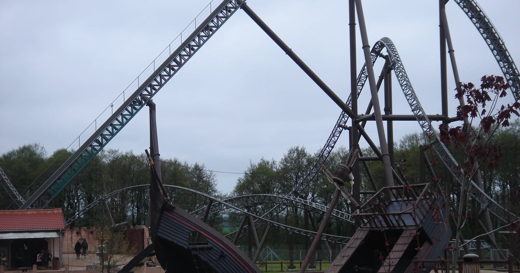 Trerutsjebanen Piraten i Djurs Sommerland
