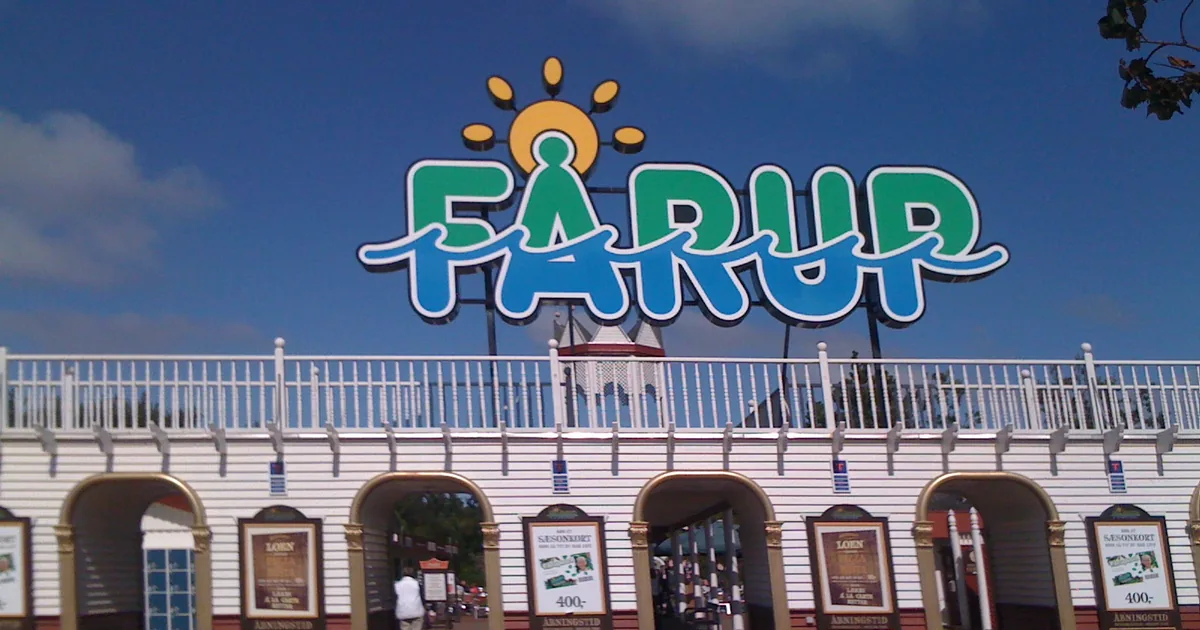 Inngangsportalen til Farup Sommerland